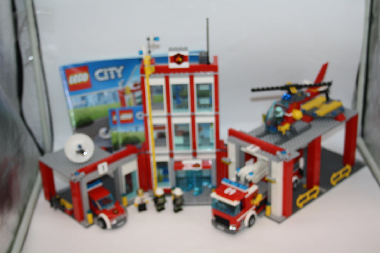 LEGO® - City Set - 60110 Große Feuerwehrstation - inkl. BA - Unvollständig