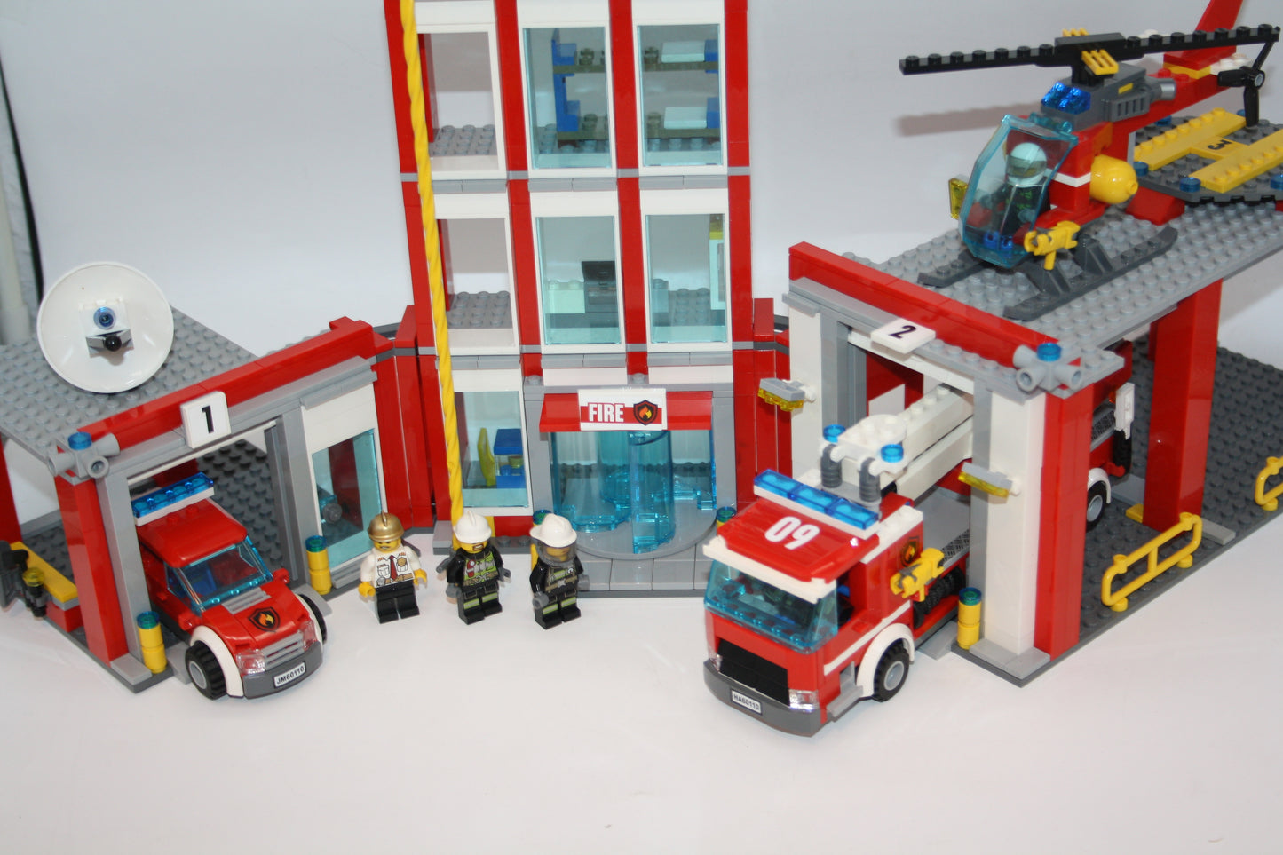 LEGO® - City Set - 60110 Große Feuerwehrstation - inkl. BA - Unvollständig