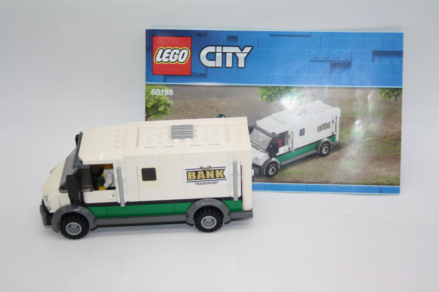 LEGO® Eisenbahn - Geldtransporter - aus 60198 - LOK/Wagon