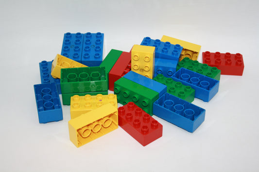 Duplo - 25x 8er Steine (2x4 Noppen) - Sparpaket