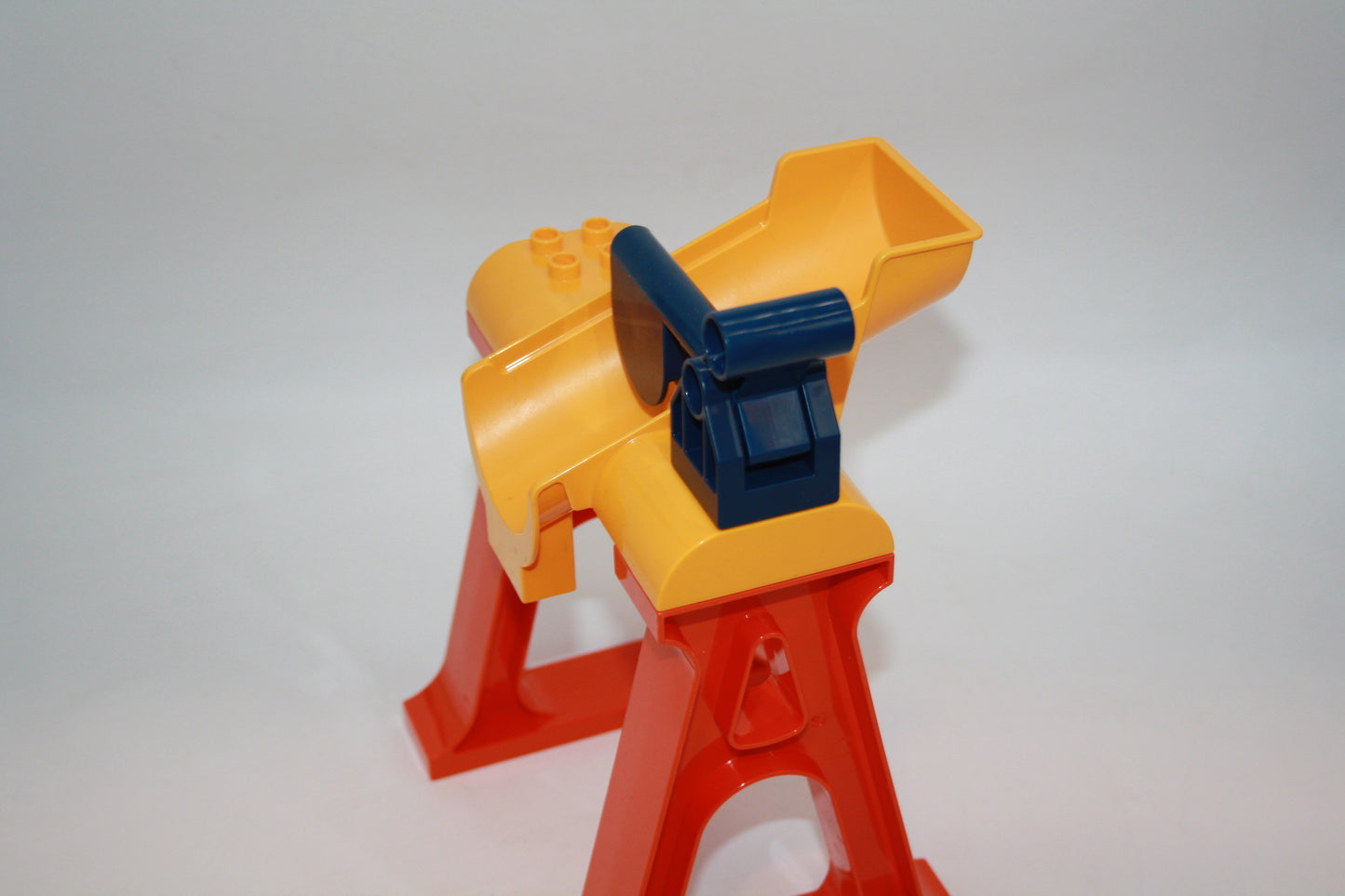 Duplo - neue Verladestation/Schütte - dunkelgelb/rot - große Teile - neu/unbespielt