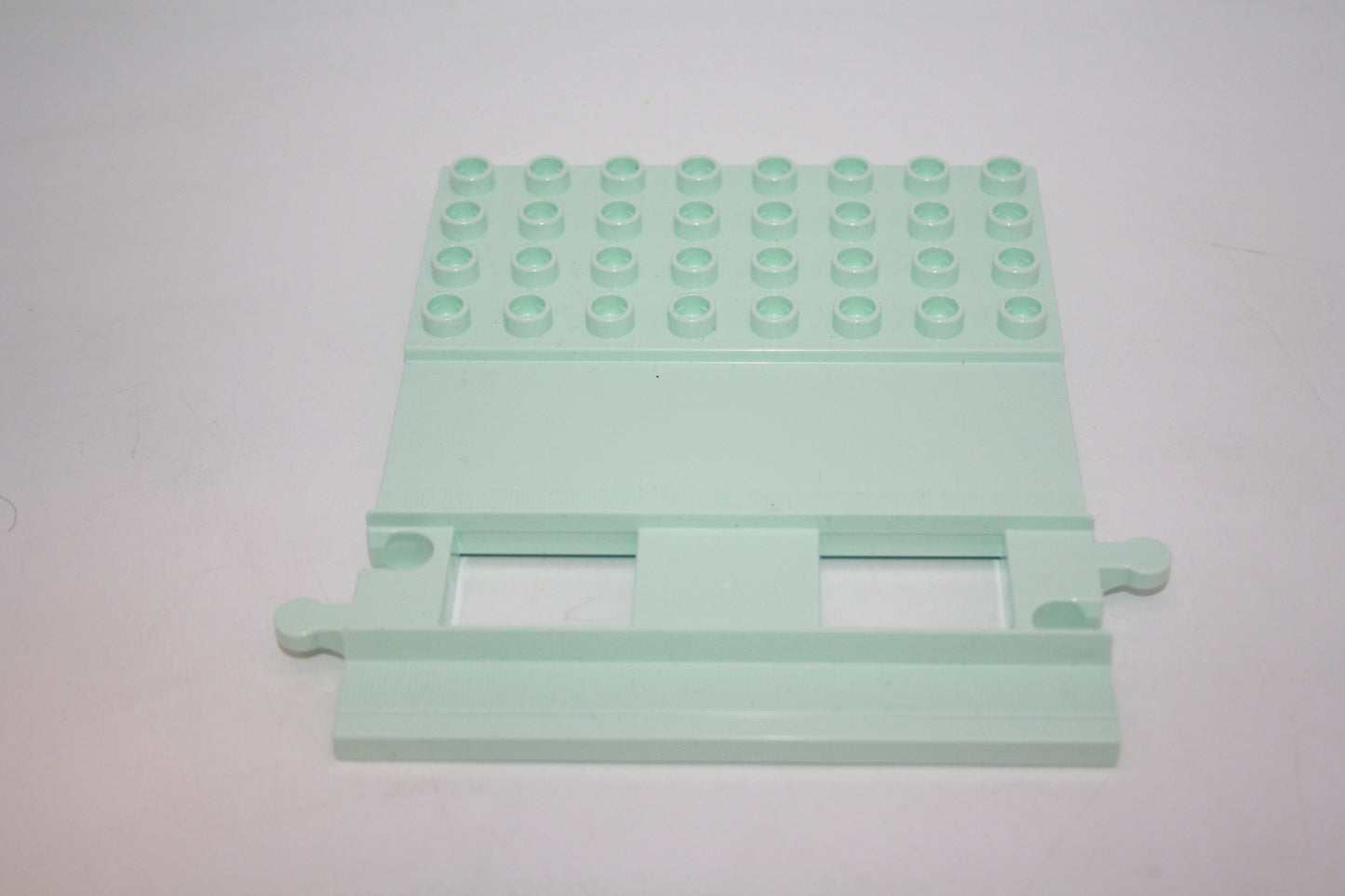 Duplo - Gerades Gleis mit Bauplatte - mint - Schienen/Gleis - Eisenbahn