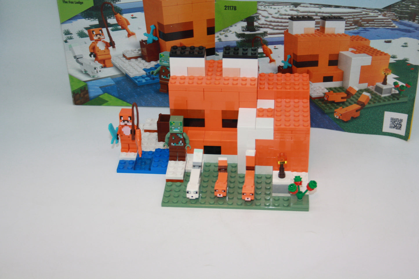 LEGO® Minecraft - Set 21178 Die Fuchs-Lodge - inkl. BA & OVP