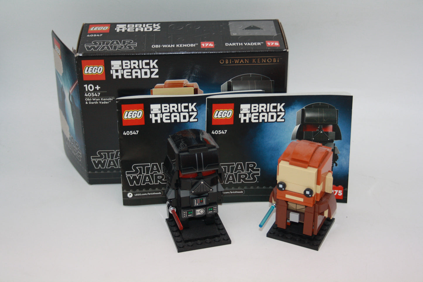 LEGO® Star Wars/BrickHeadz Set - 40547 Obi-Wan Kenobi™ & Darth Vader™ - inkl. BA & OVP