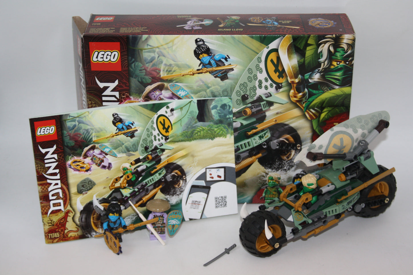 LEGO® - Ninjago Set - 71745 Lloyds Dschungel-Bike - inkl. BA & OVP