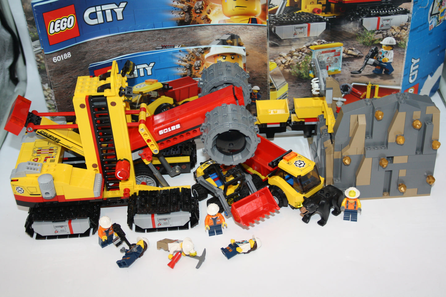 LEGO® City Set - 60188 Bergbauprofis an der Abbaustätte - inkl. BA & OVP