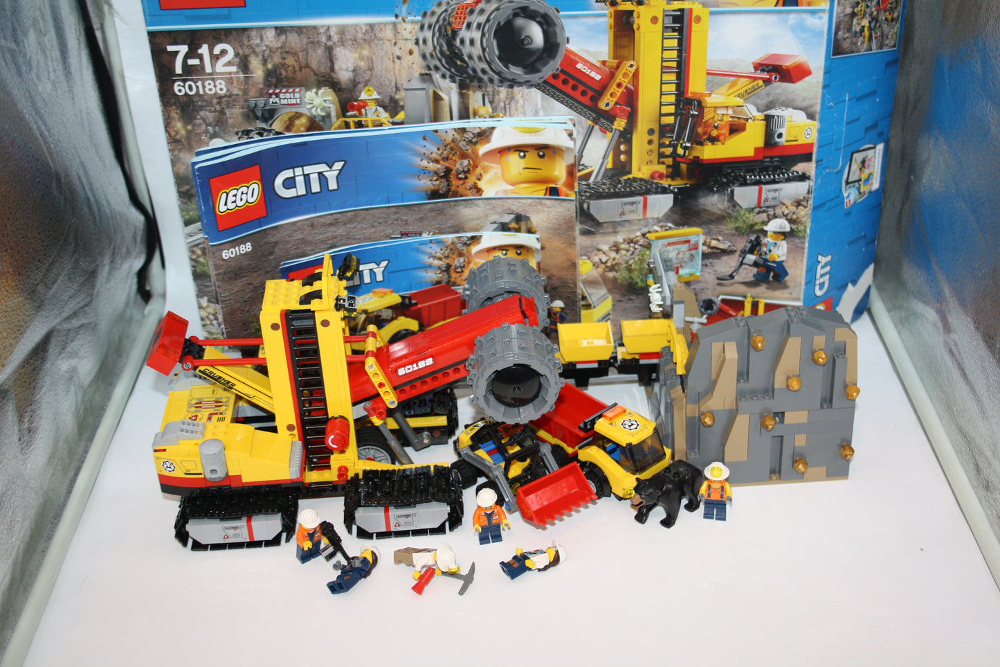 LEGO® City Set - 60188 Bergbauprofis an der Abbaustätte - inkl. BA & OVP