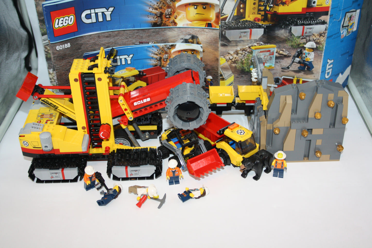 LEGO® City Set - 60188 Bergbauprofis an der Abbaustätte - inkl. BA & OVP