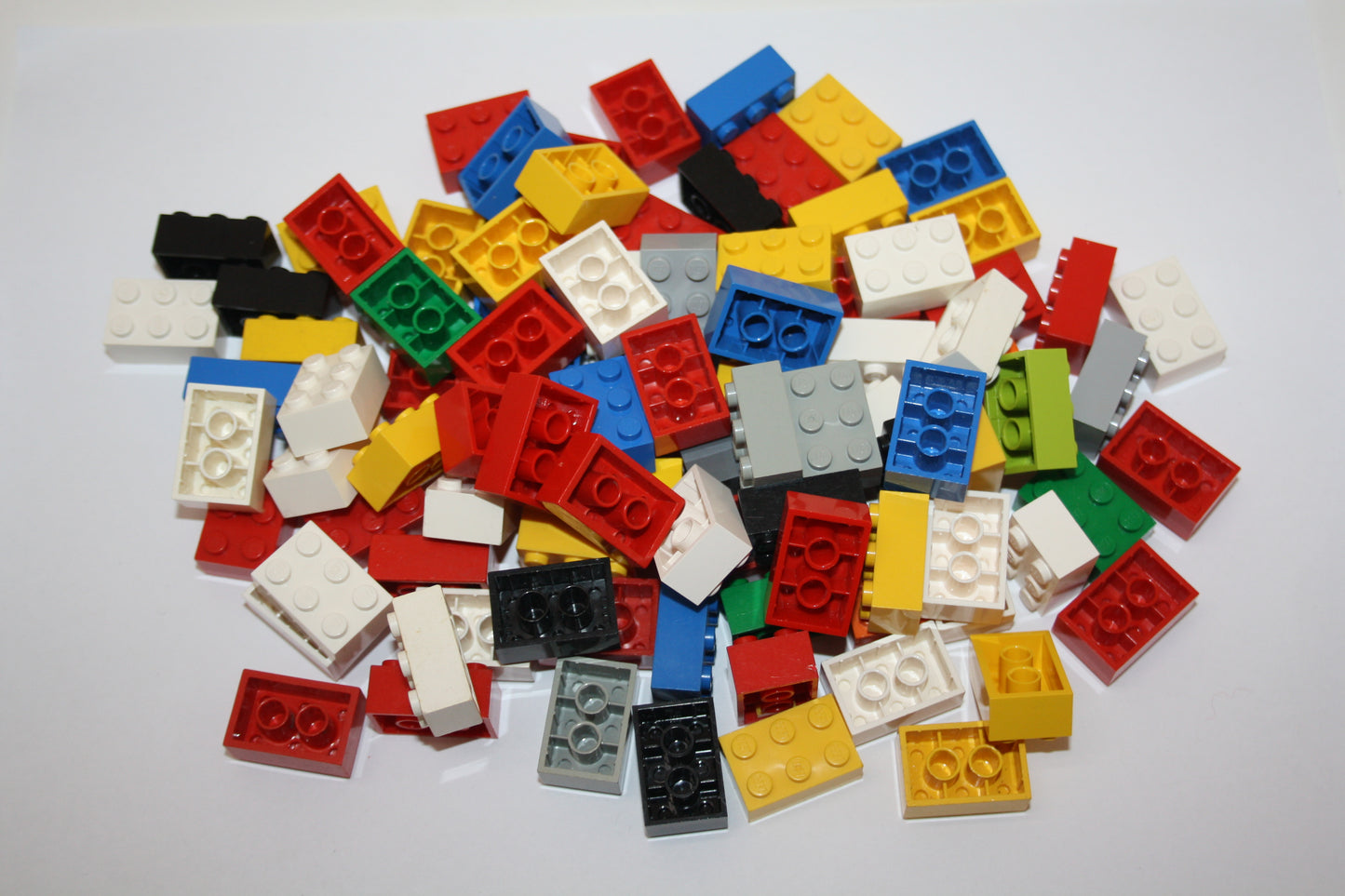 LEGO® - 100 2x3 Basic/Basis Steine/Grundbausteine (6er) - 3002 - bunt gemischt - Sparpaket