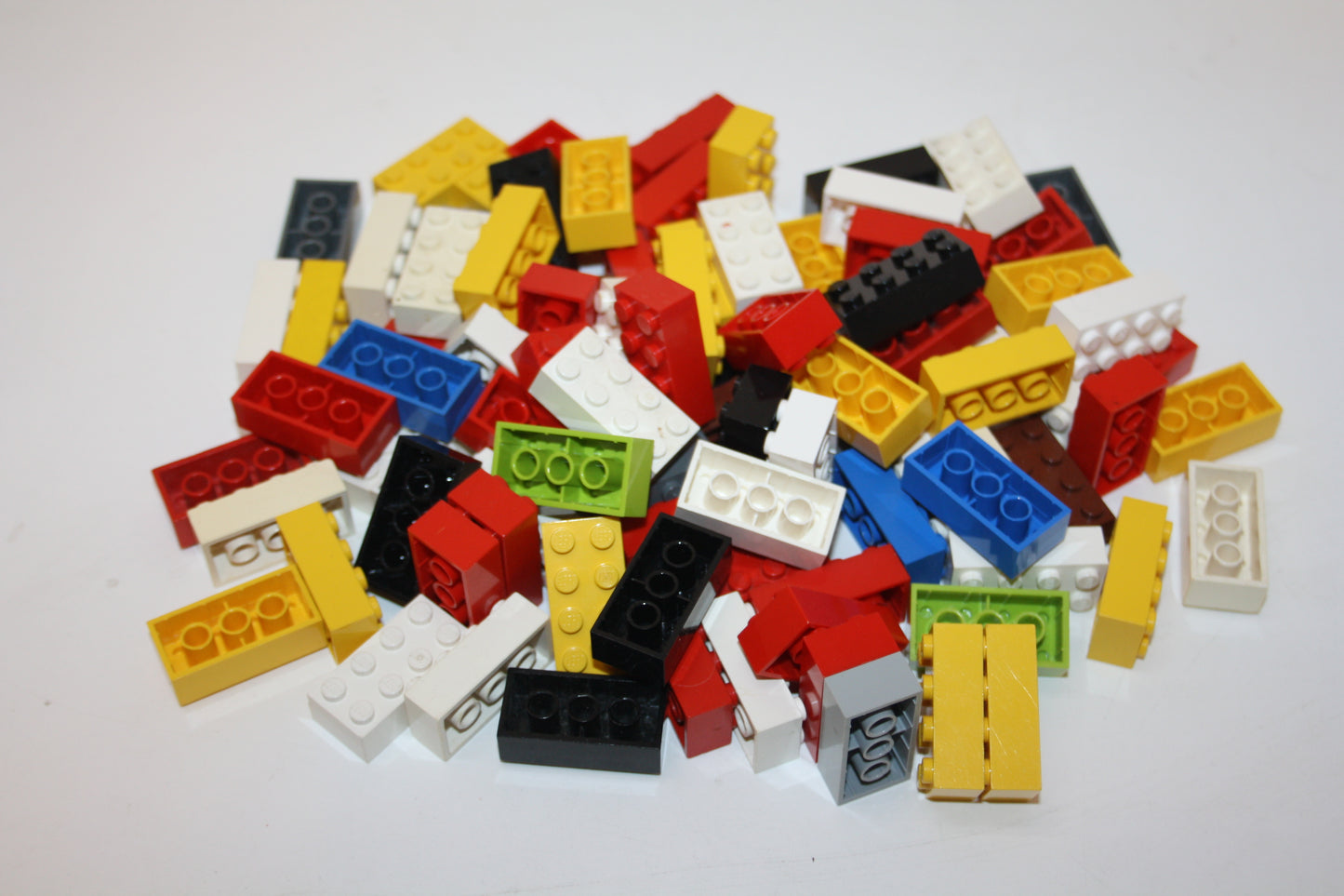 LEGO® - 100 2x4 Basic/Basis Steine/Grundbausteine (8er) - 3001 - bunt gemischt - Sparpaket