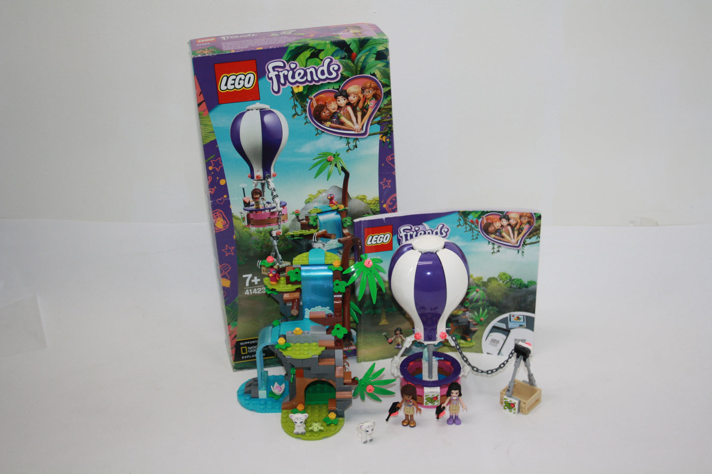 LEGO® Friends - 41423 Tiger-Rettung mit Heißluftballon - inkl. BA & OVP