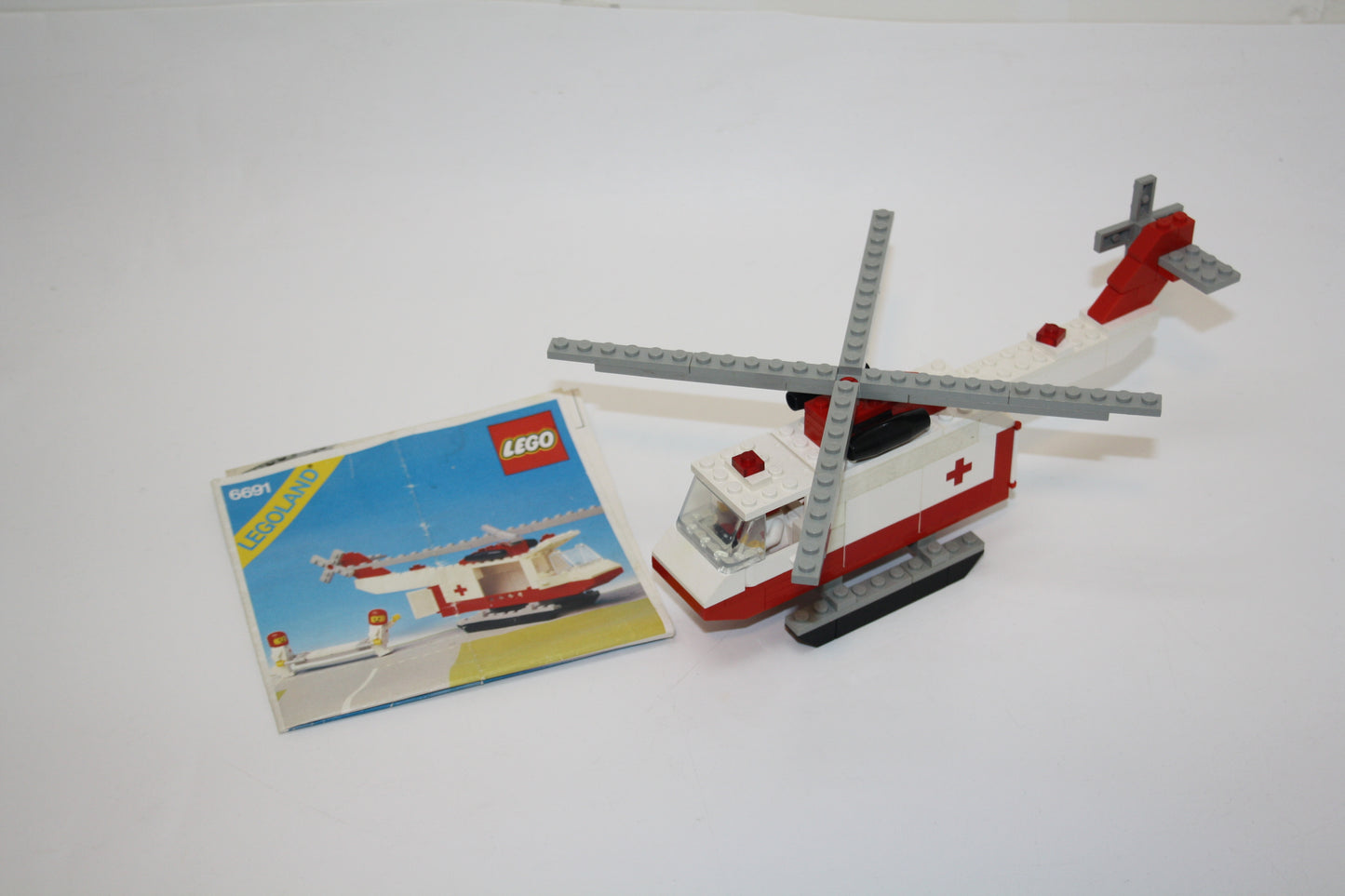 LEGO® - City/Town Set - 6691 Red Cross Helicopter - inkl. BA