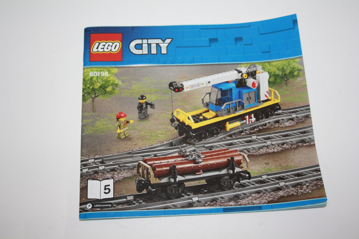 LEGO® City - 60198 Güterzug - Heft5 - OBA/Bauanleitung