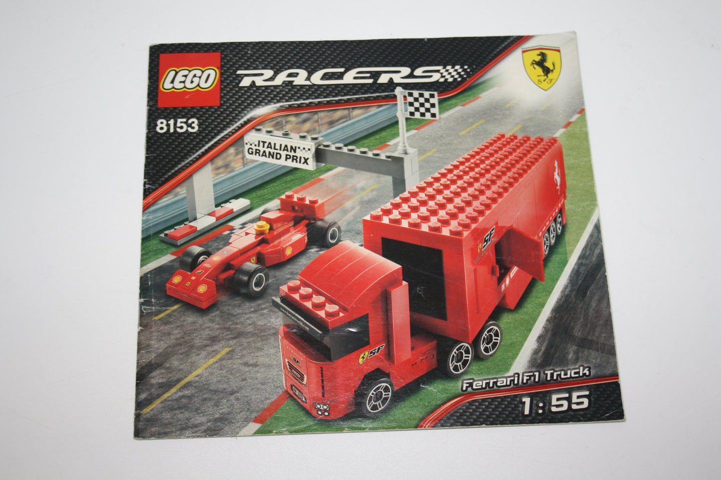 LEGO® Racers - 8153 Tiny Turbo Ferrari Truck - OBA/Bauanleitung