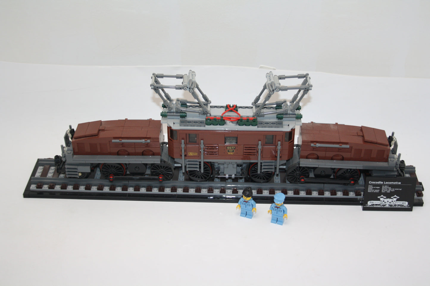 LEGO® Set - 10277 Lokomotive 'Krokodil' - inkl. BA & OVP