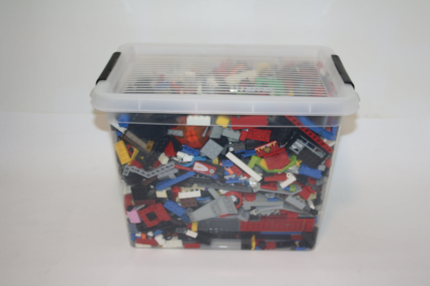 LEGO® - 5kg/5000g Bunt Gemischtes Konvolut - inkl. Kiste zur Aufbewahrung