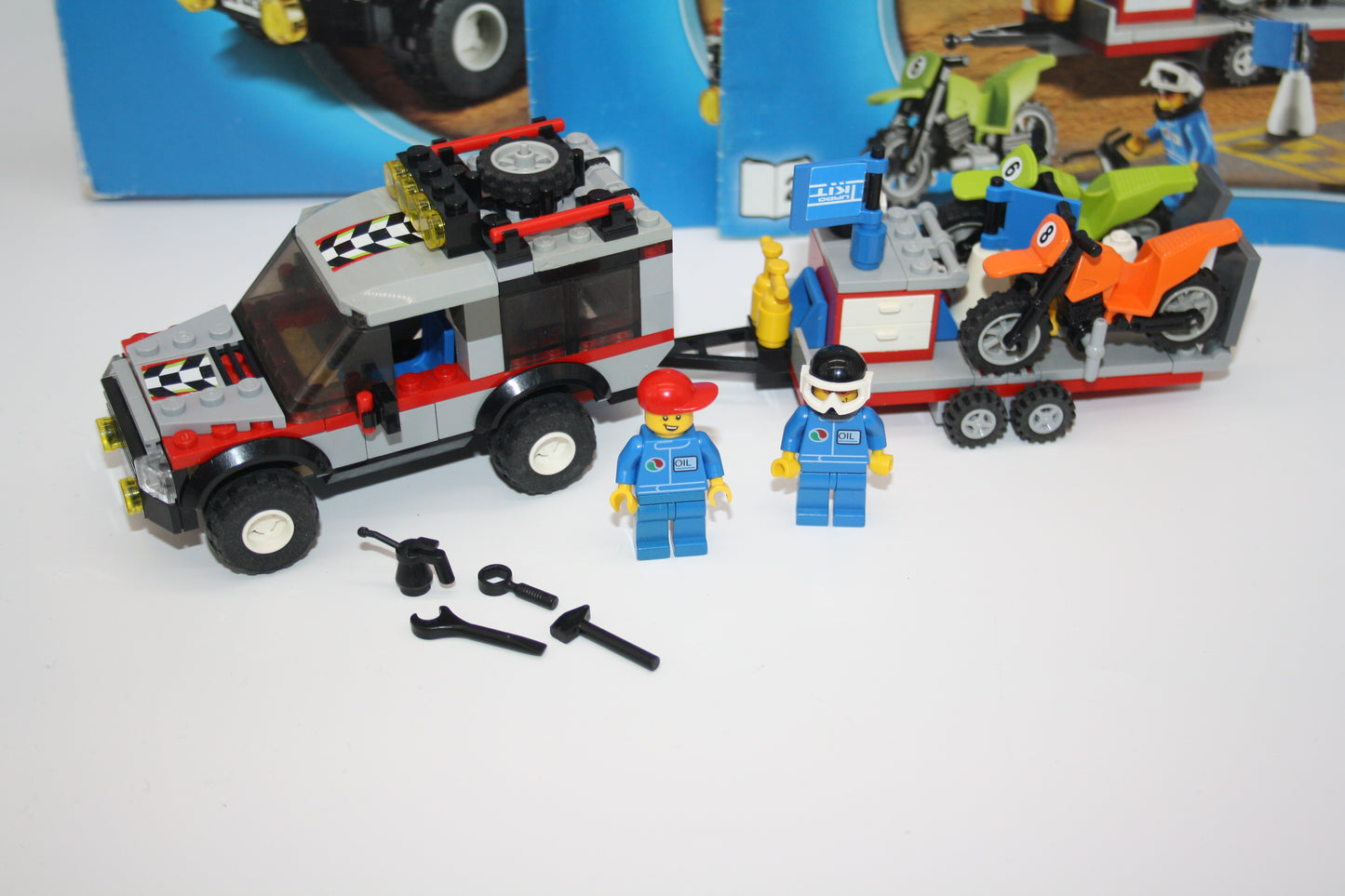 LEGO® - City - Set 4433 Crossbike Transporter - inkl. BA & OVP