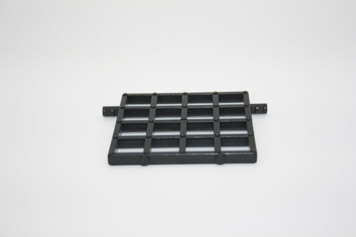 Duplo - Fallgitter 4x4 Noppen - schwarz - Bauplatten - Grundplatten