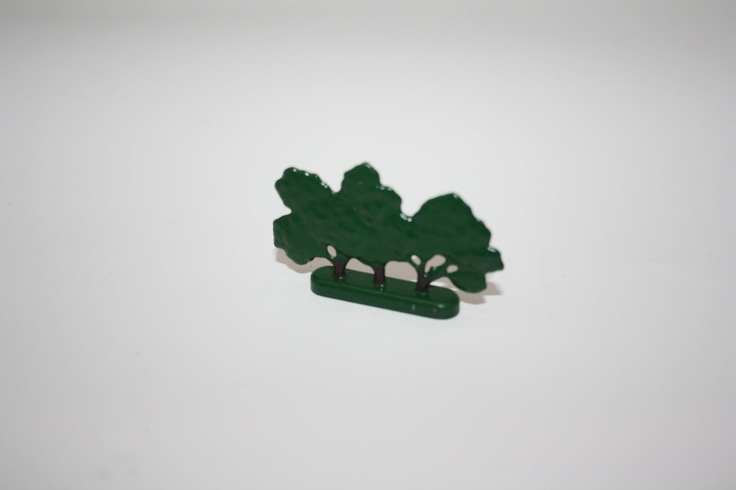LEGO® - Baum Flachbusch bemalt mit festem Sockel - Pflanze/dunkelgrün - FTBush - Einzelteile