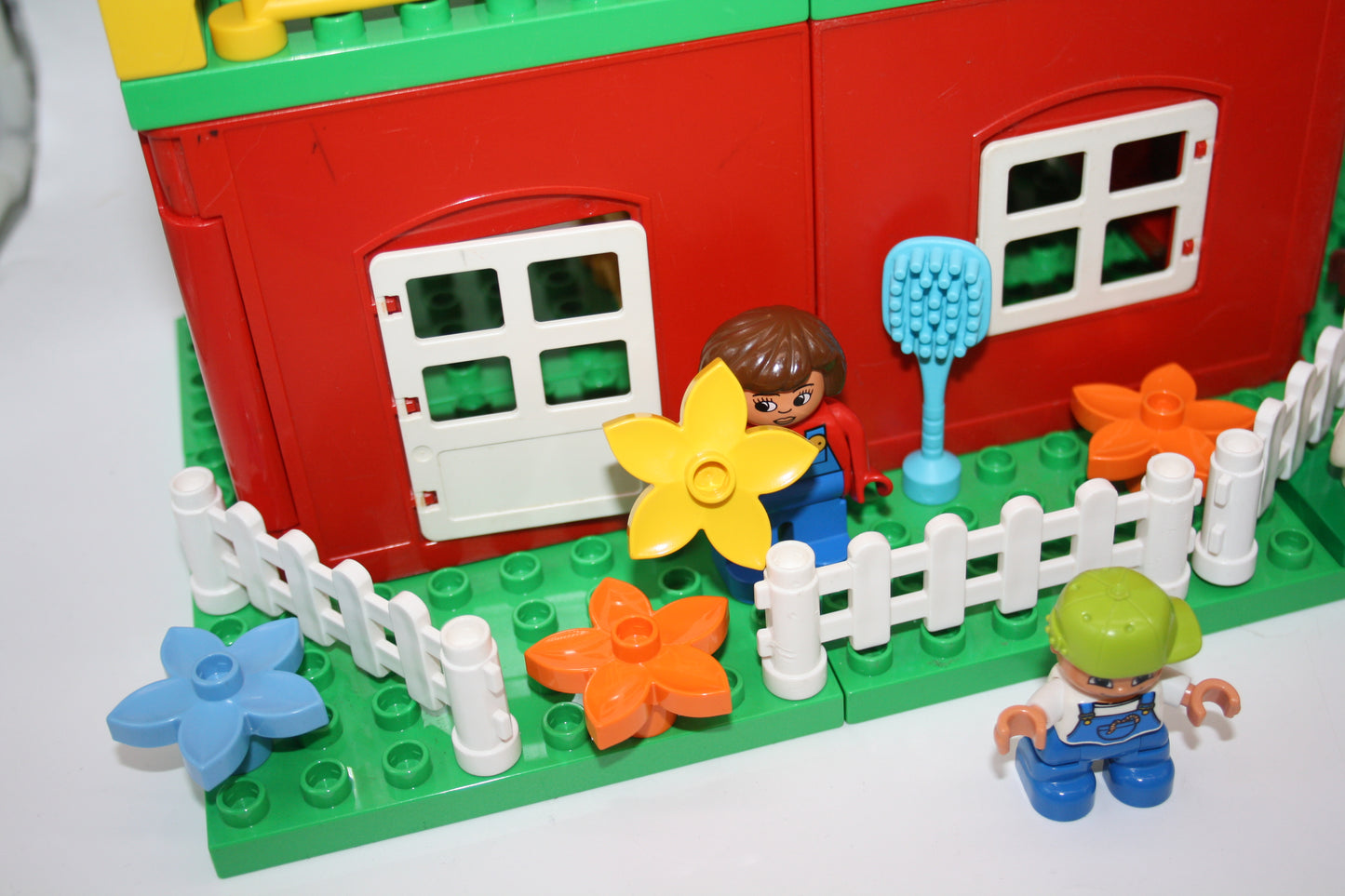 Duplo - Bauernhof mit Scheune, Traktor & Figuren, sowie Zubehör - selbstkreiert