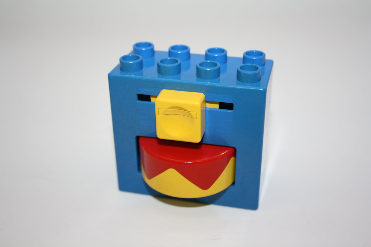 Primo® - 2x4 Motorik Stein m. bew. Stein - blau - große Teile