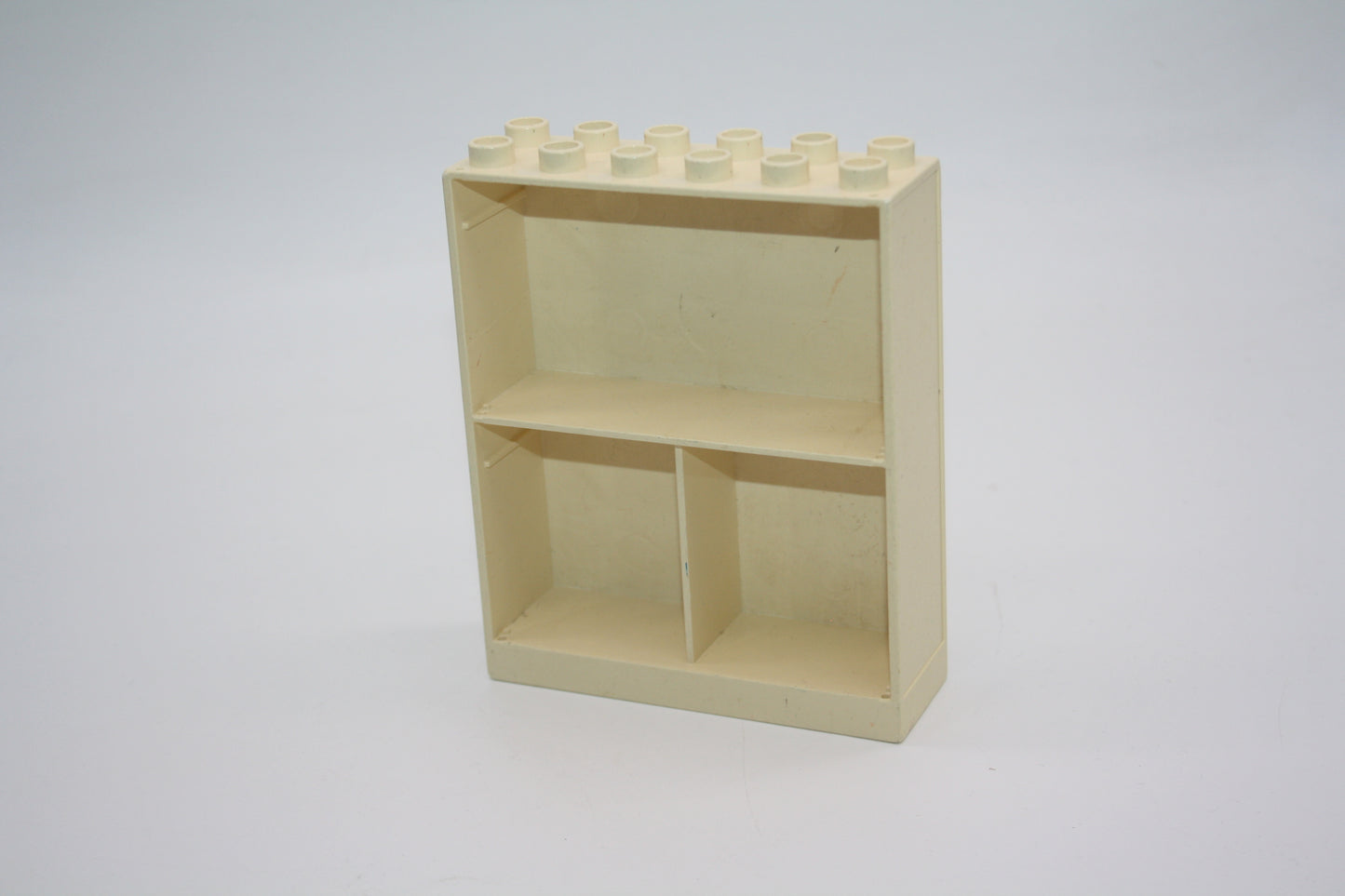Duplo - Regal/Trennwand/Schrank f. Puppenhaus - weiß - B-Ware
