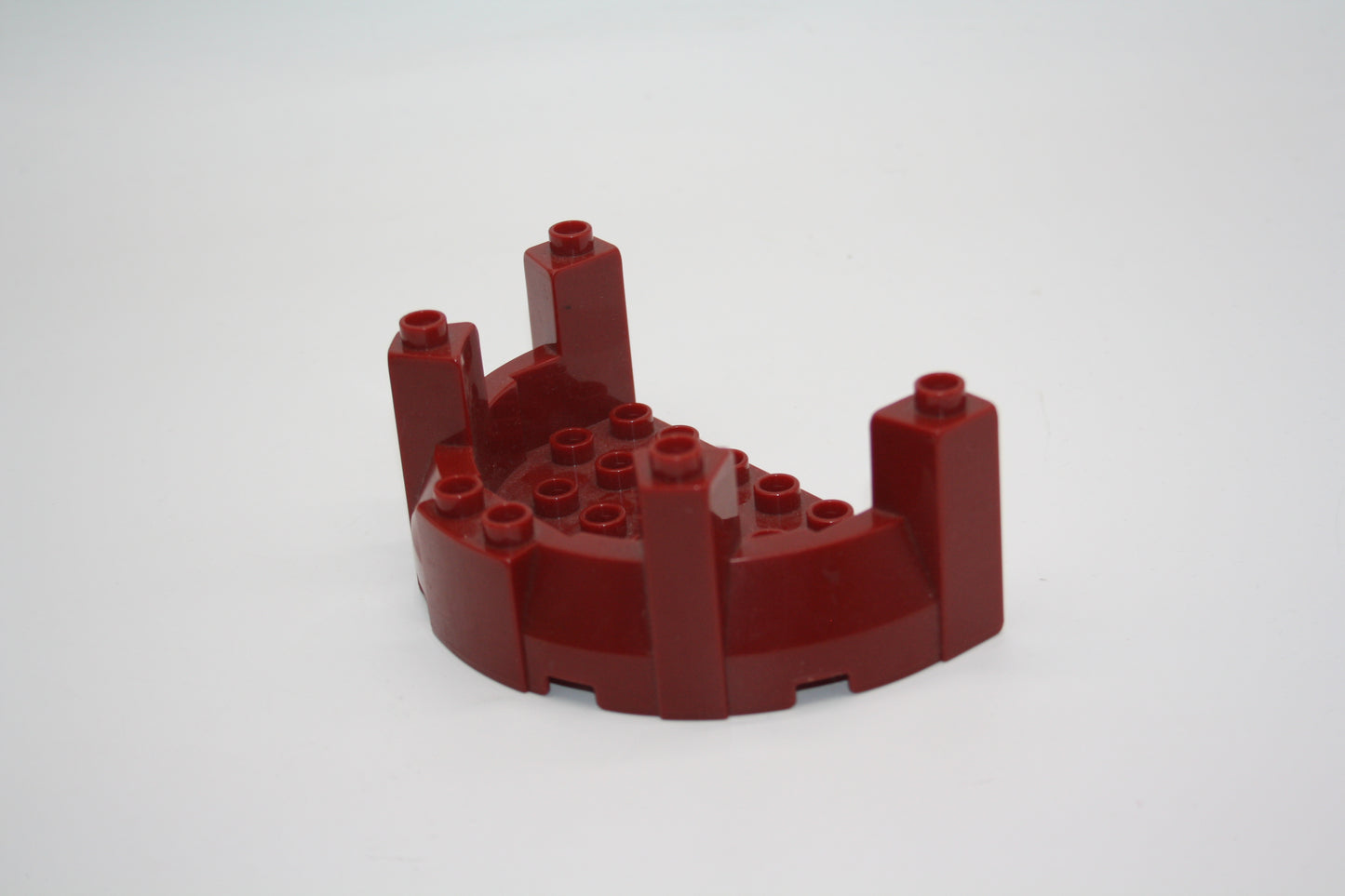 Duplo - Burgzinne/Balkon/Terasse für Burgturm - dunkelrot - Einrichtung - Bauelement