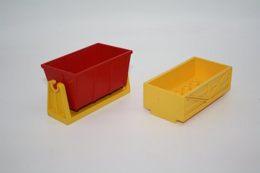 Duplo - Waggon Aufsatz - versch. Varianten - Fahrzeuge - Ersatzteil