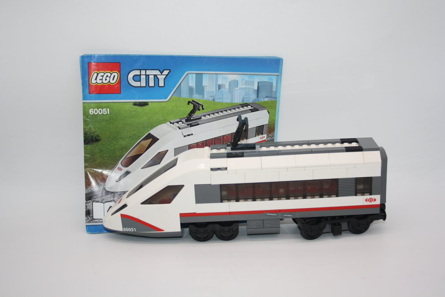 LEGO® City/Eisenbahn - Set 60051 Hochgeschwindigkeitszug ICE - Waggon/Wagon - inkl. BA & OVP