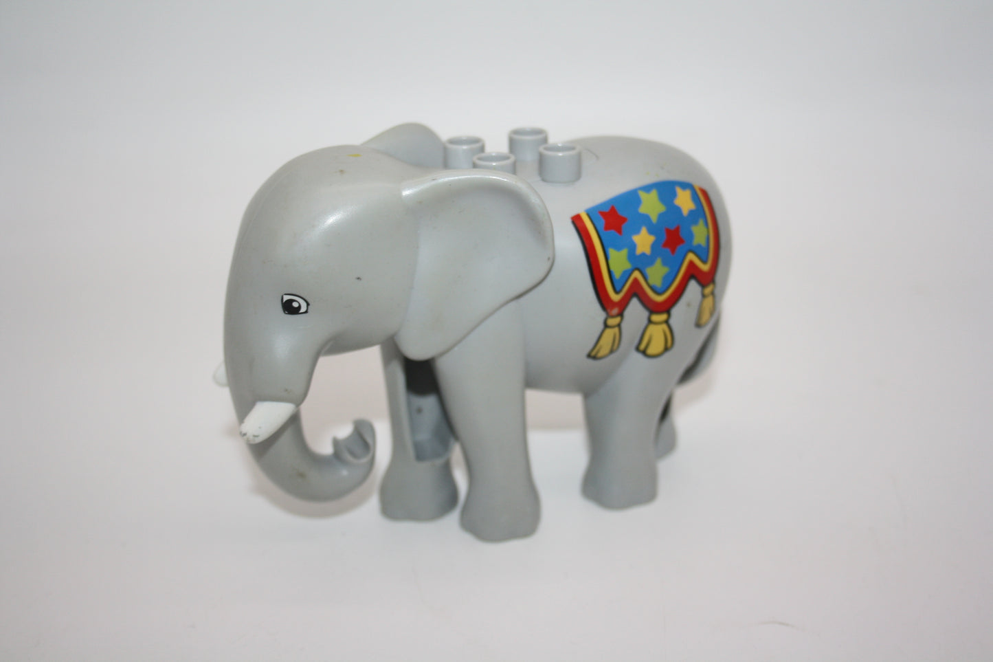 Duplo - Zirkus Elefant groß hellgrau modern - Tiere - Zoo/Safari