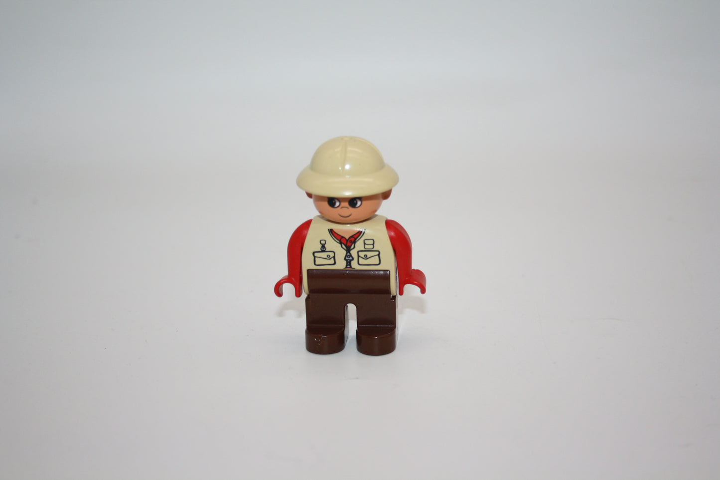 Duplo - Safari Ranger alt - rote Ärmel - Frau - Figur