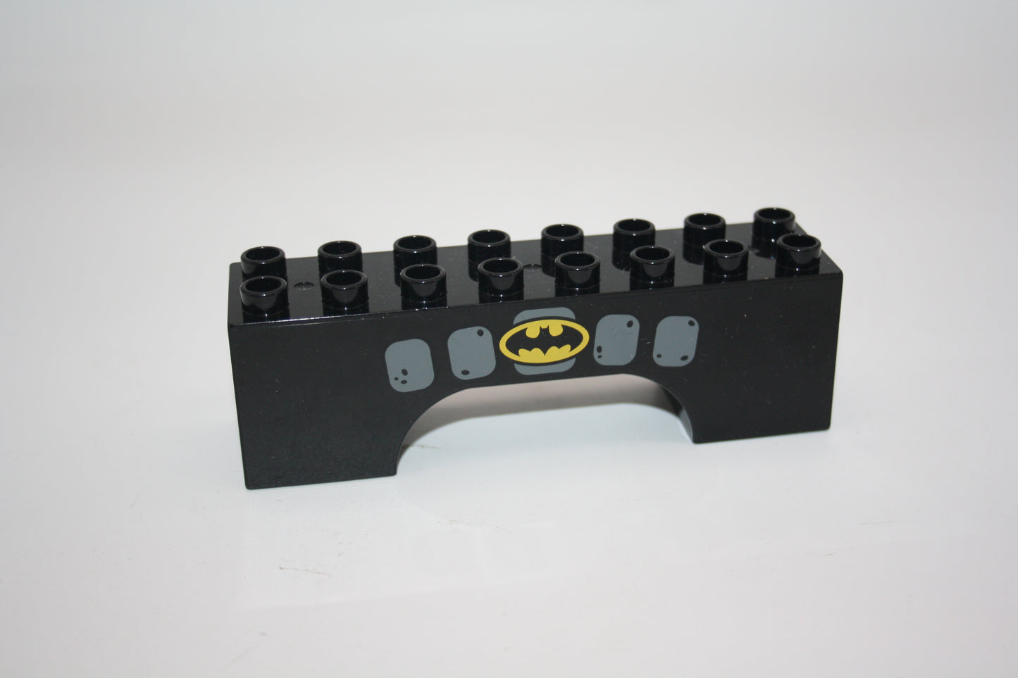 Duplo - Torbogen mit Batman Motiv - schwarz - Motivstein