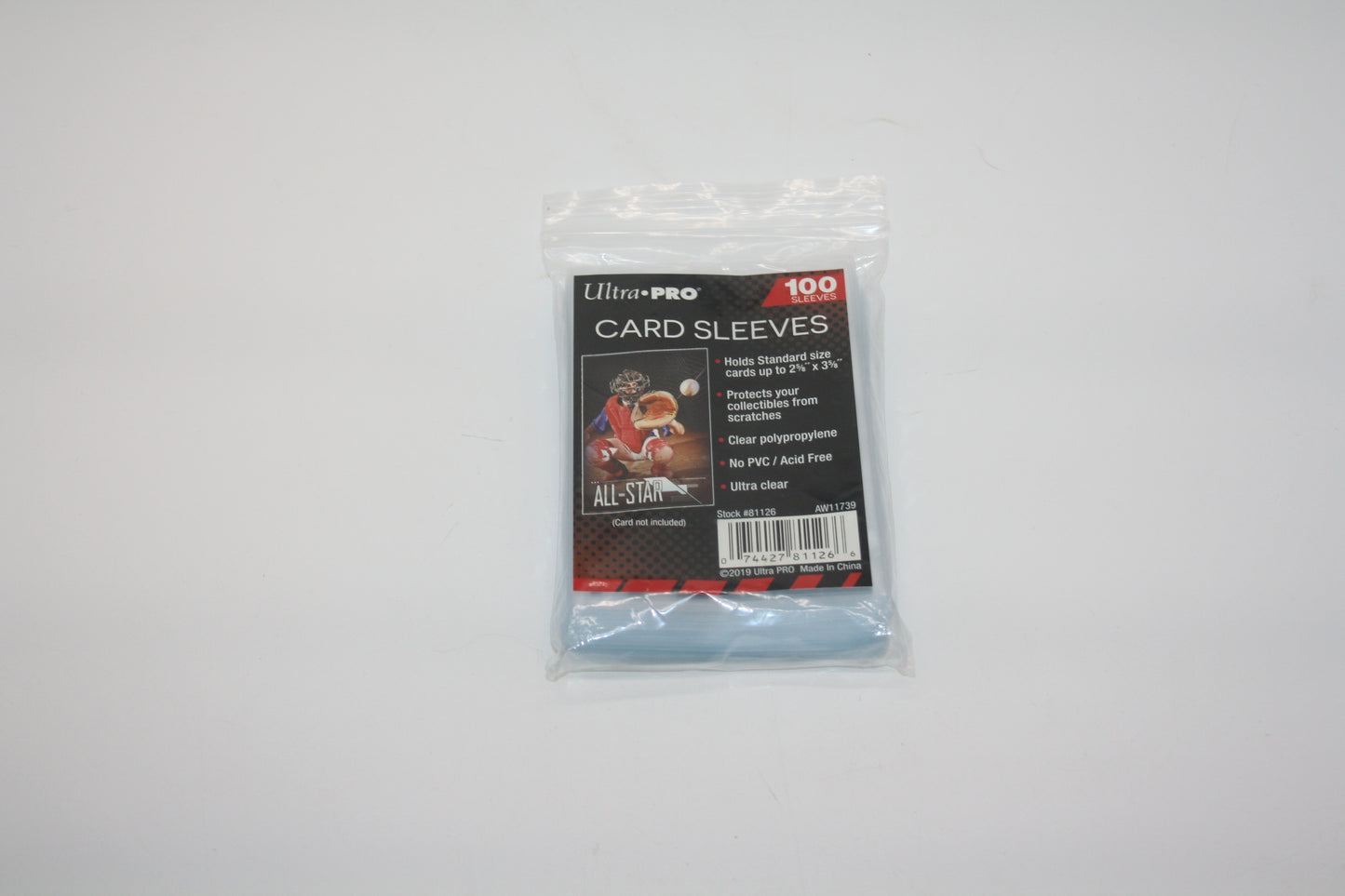 Ultra Pro - Standard Soft Sleeves - 100 Stück (66x91mm)
