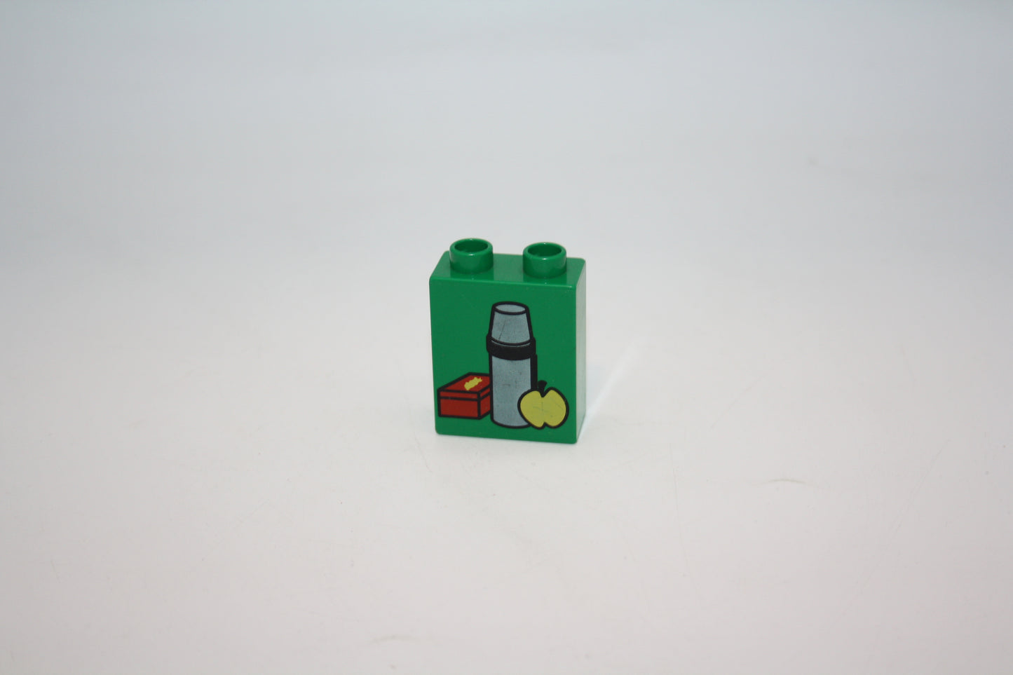 Duplo - Thermosflasche - 2er - 1x2Noppen- grün - Motivstein