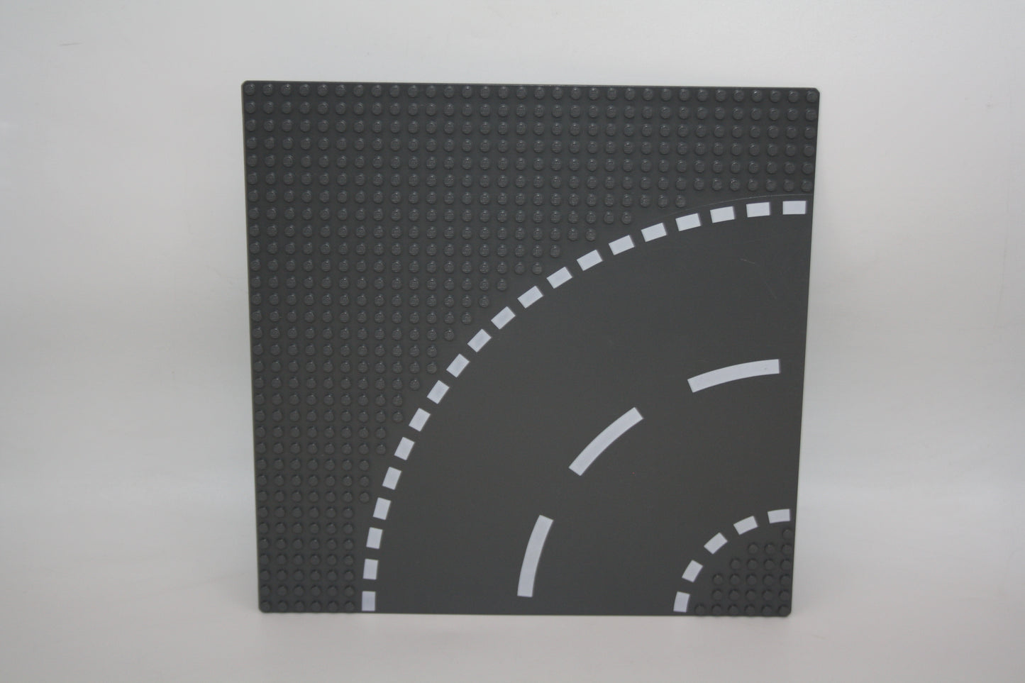 LEGO® - 32x32 Straßenplatte mit Kurve - dunkelgrau - 44342px2 - Platten - Base Plate