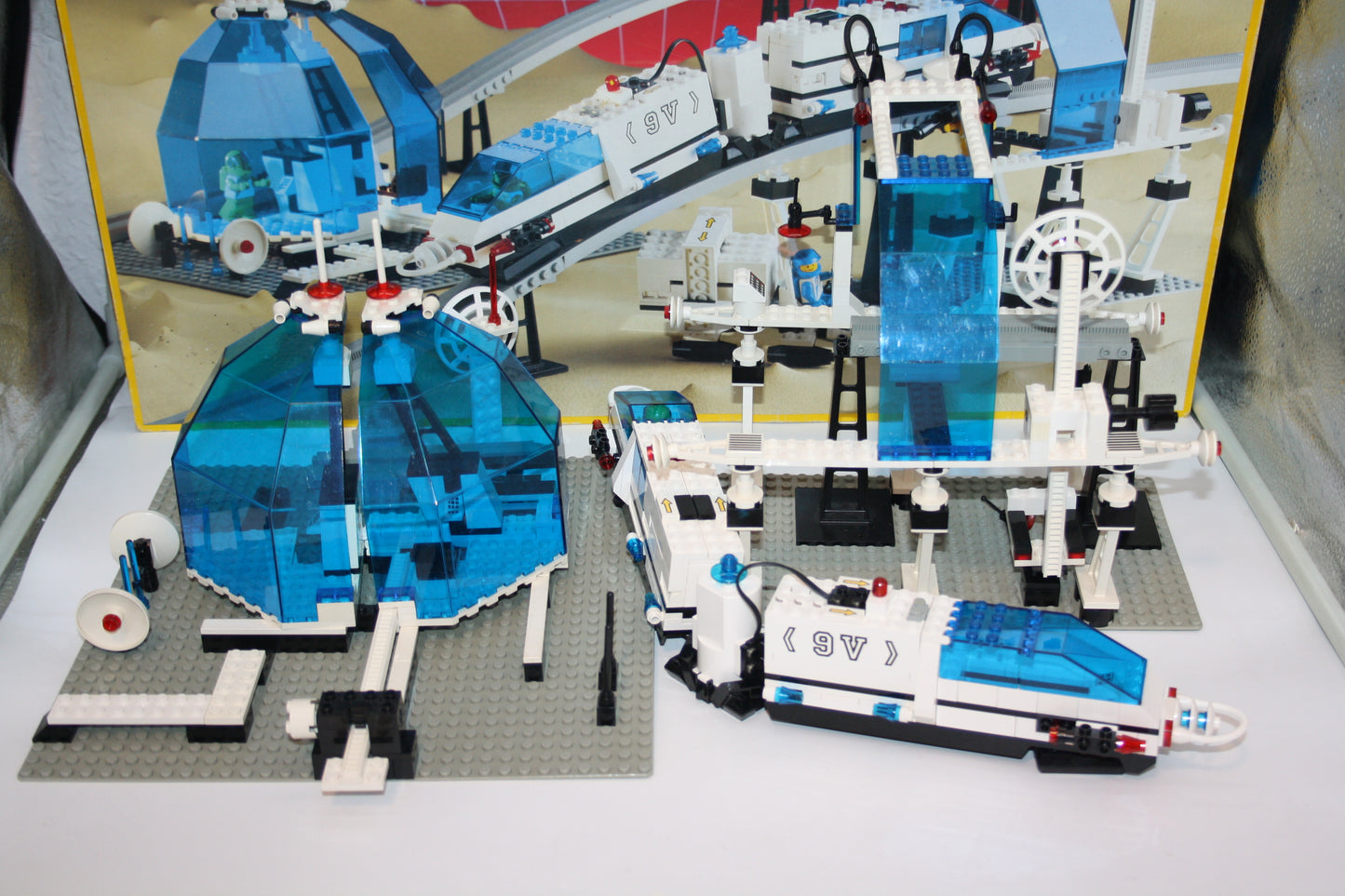 LEGO® System - Set 6990 Space Monorail - Einschienenbahn - inkl. BA & OVP (Funktionstüchtig)