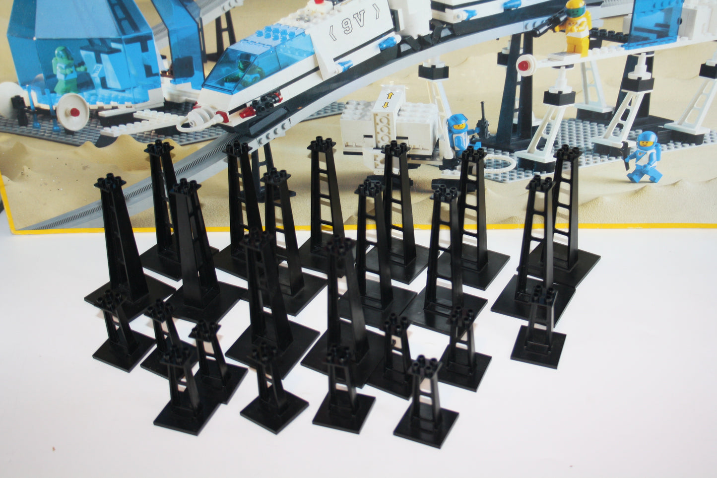 LEGO® System - Set 6990 Space Monorail - Einschienenbahn - inkl. BA & OVP (Funktionstüchtig)