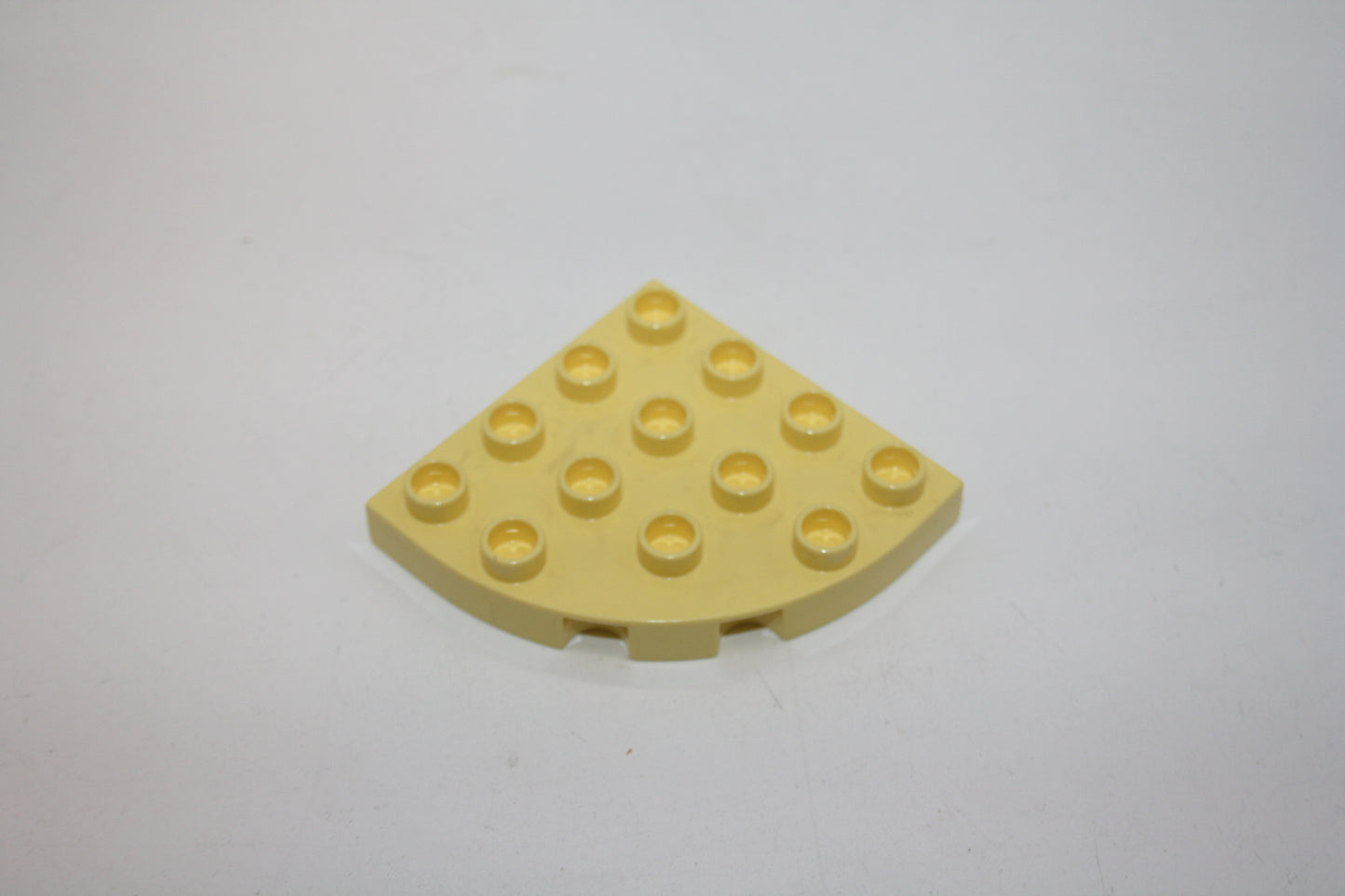 Duplo - 1/4 runde Platte 4x4 Noppen - versch. Farben - Bauplatten - Grundplatten