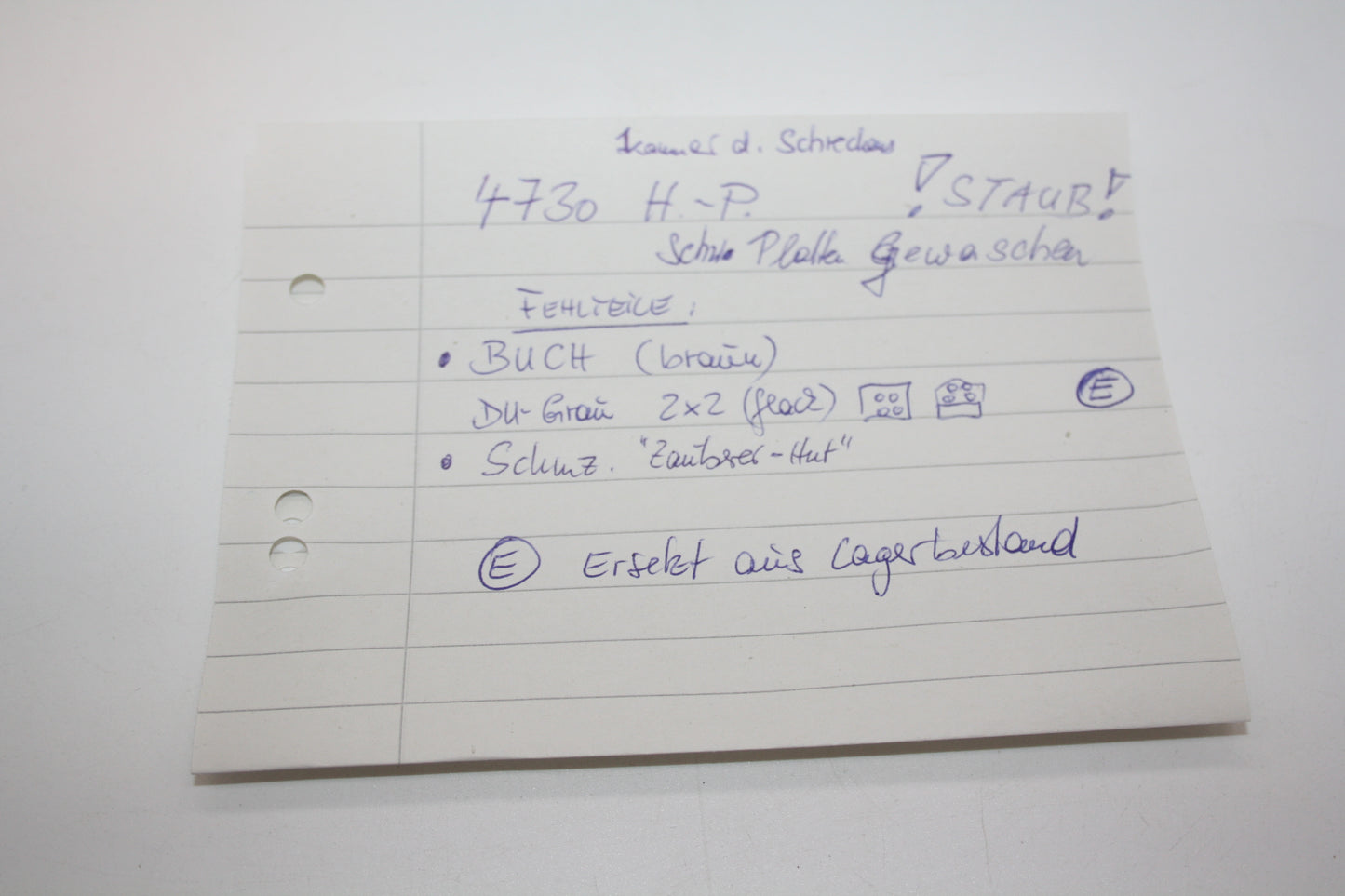 LEGO® - Harry Potter Set - 4730 Die Kammer des Schreckens - inkl. BA - Unvollständig