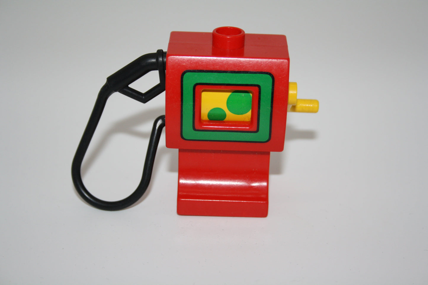 Duplo - alte Tanksäule/Zapfsäule mit Funktion - rot - Fahrzeuge - Zubehör - Accessoires/Zubehör