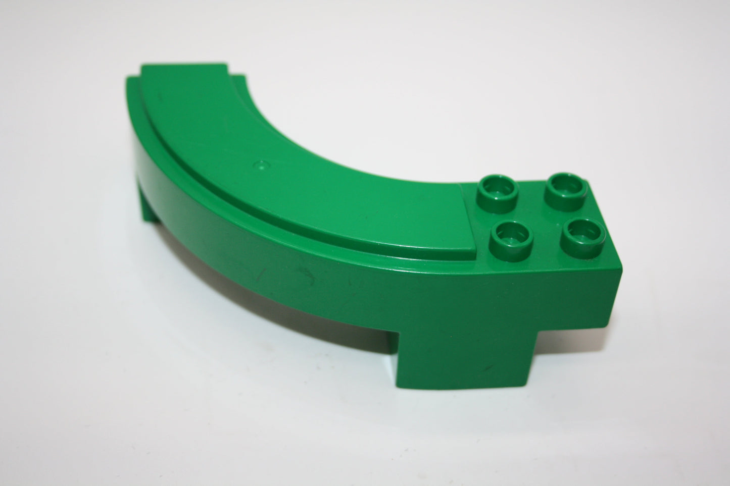 Duplo - gebogene Schienen/Straßen für Autobahn - versch. Farben - Einzelteile - Zubehör - grün - Schienen