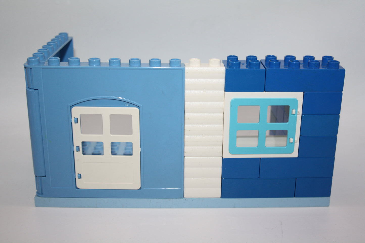 Duplo - Hausbau mit Bagger LKW & Baurbeiter Figuren sowie Zubehör - Selbstkreiert - Selbstkreiert Sets