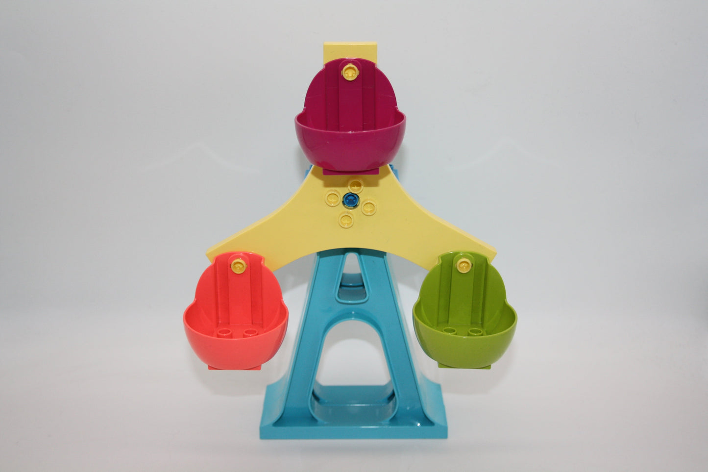 Duplo - Jahrmarkt Riesenrad - zuf. Farben - Zusammengebaut - Bauelemente
