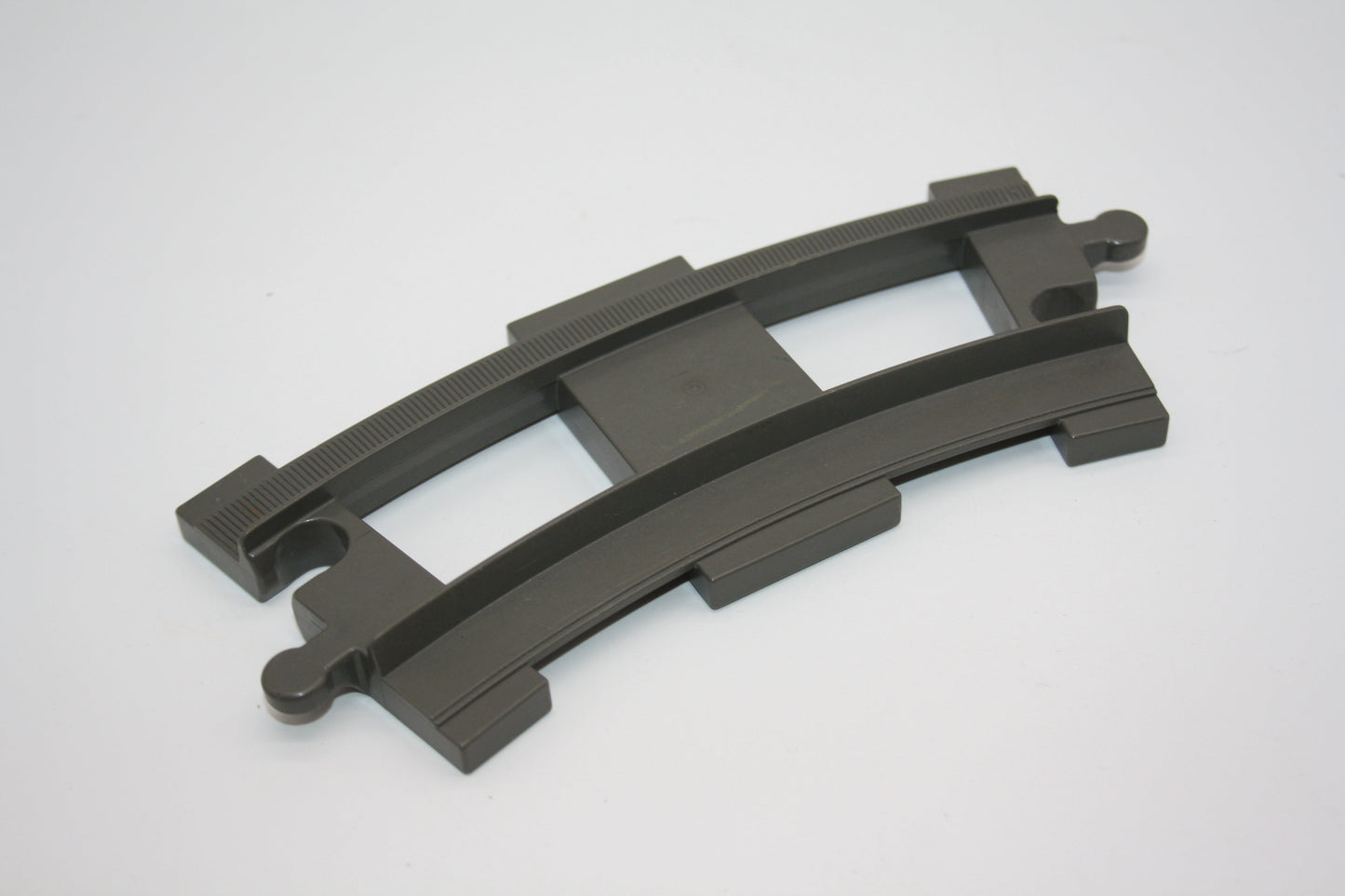 Duplo - Kurve/gebogene Gleise - neugrau/helllgrau - Schienen - Eisenbahn - Schienen/Gleise