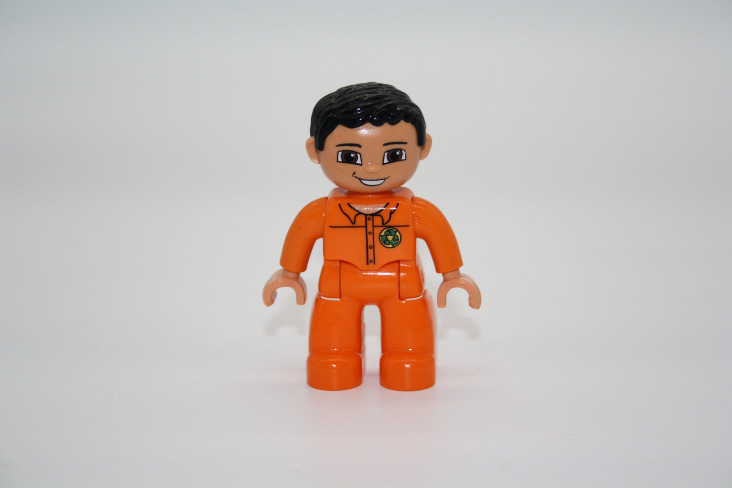 Duplo - Müllmann - orange - Mann - Figur - Müllabfuhr