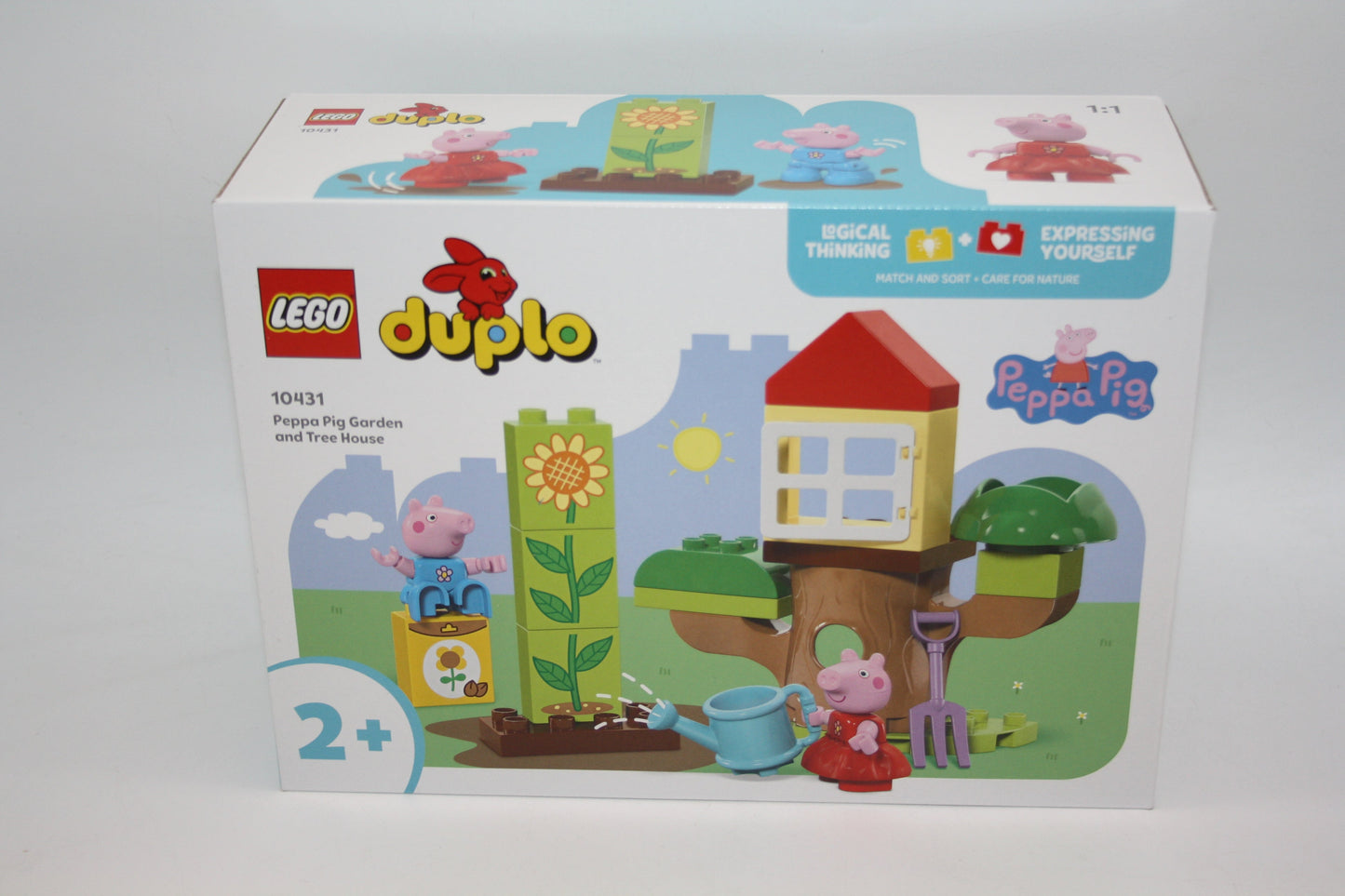 Duplo Set - 10431 Peppas Garten mit Baumhaus - neu/unbespielt - Selbstkreiert Sets