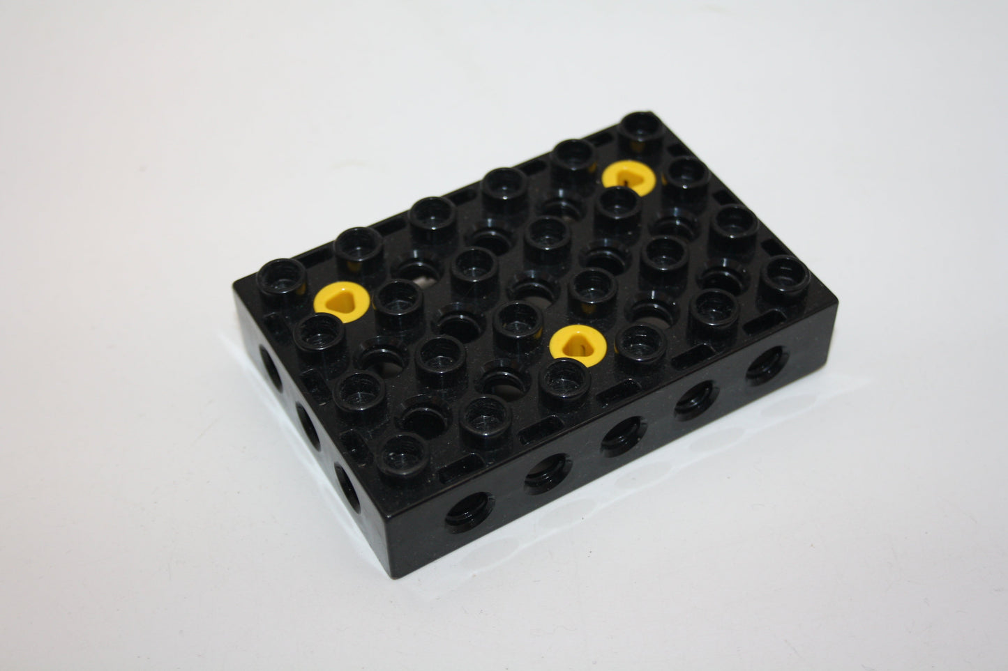Duplo Toolo - 4x6 Stein mit Löchern an der Seite - schwarz - 31345c01 - Ersatzteil - Ersatzteile