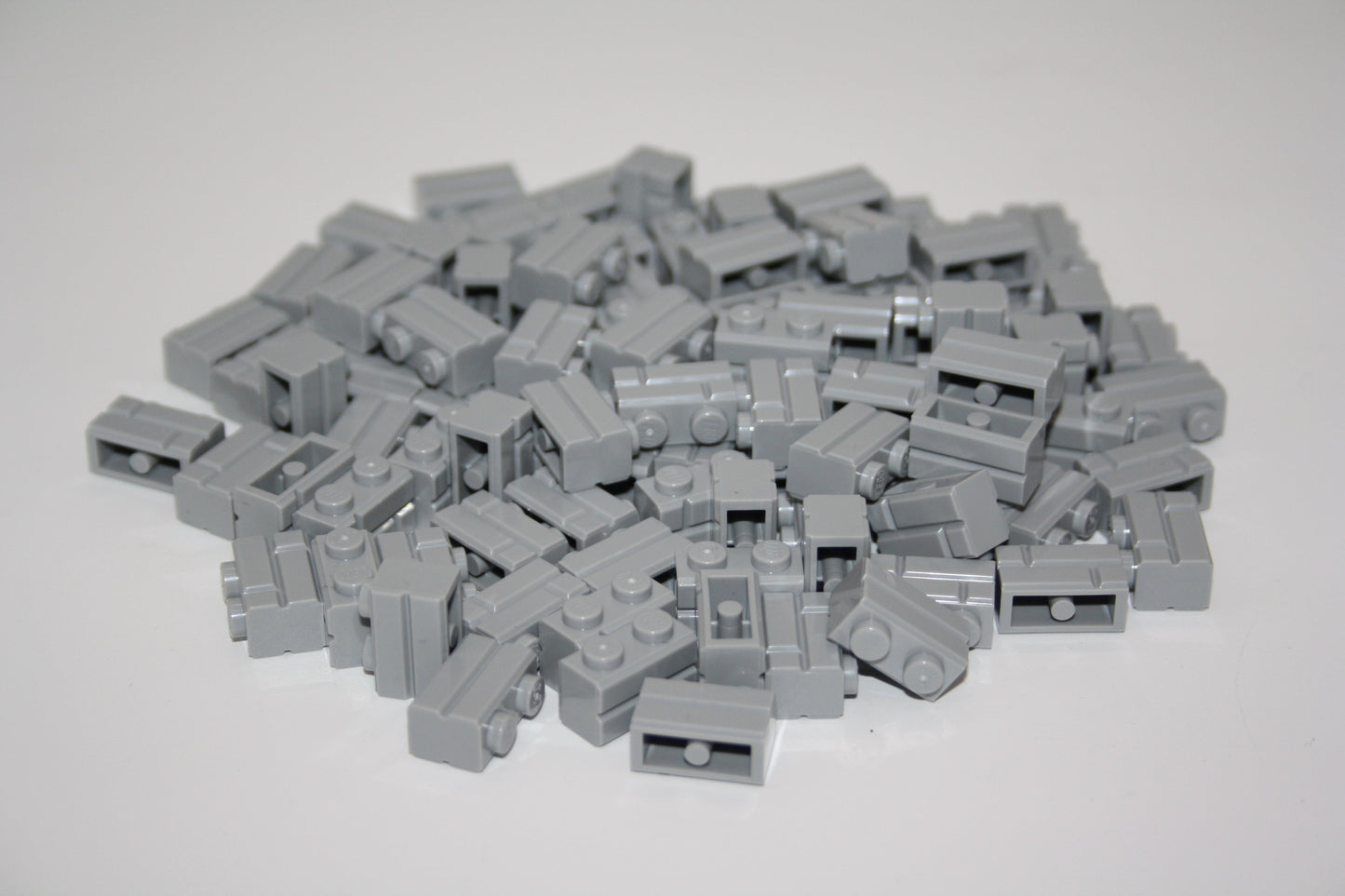LEGO® - 1x2 Mauerstein/ Brick Masonry Profile - hellgrau - 98283 - 6x-100x Sparpaket - 100x - Sondersteine