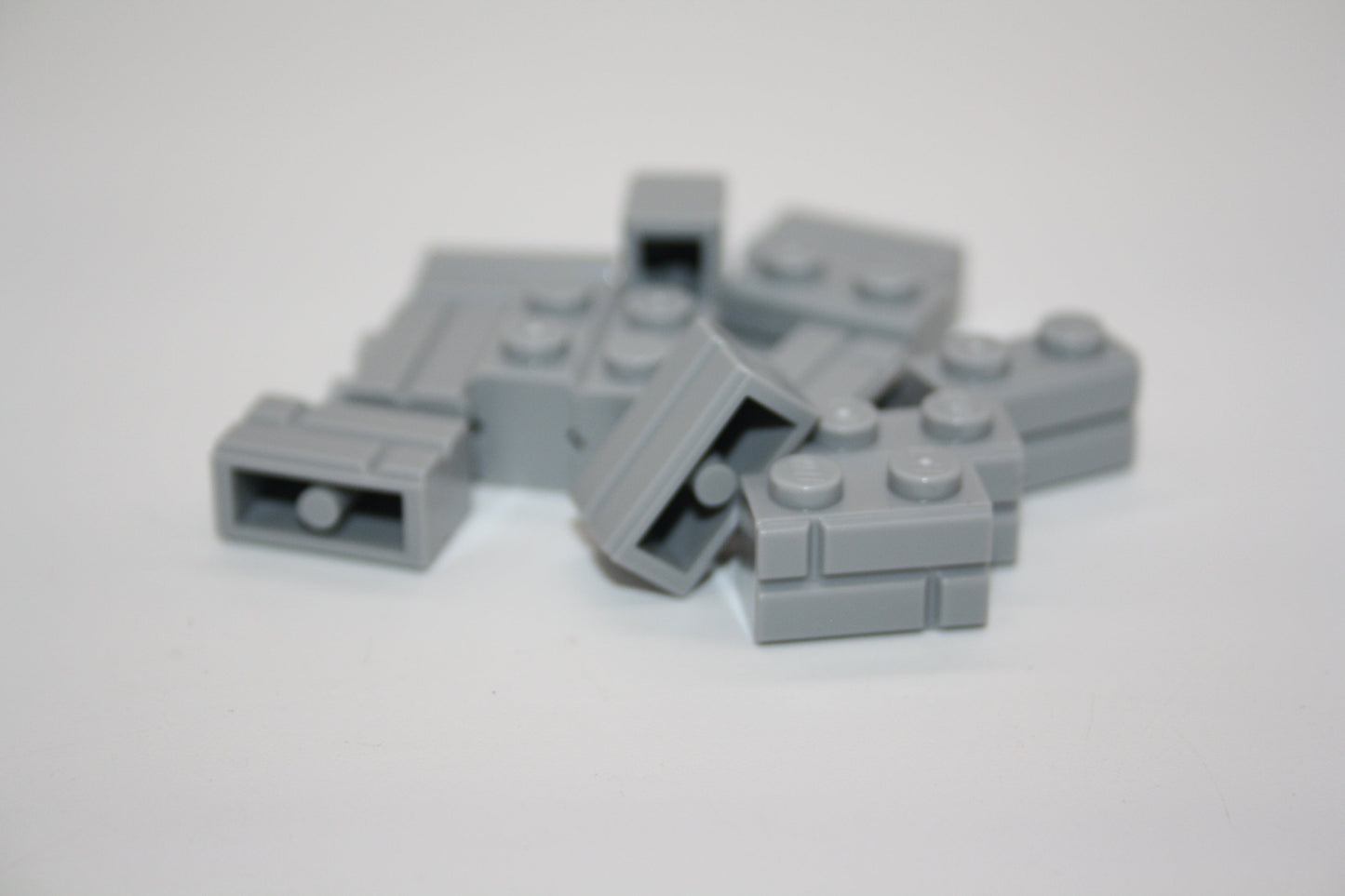 LEGO® - 1x2 Mauerstein/ Brick Masonry Profile - hellgrau - 98283 - 6x-100x Sparpaket - 13x - Sondersteine