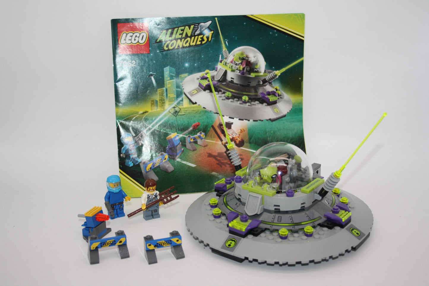 LEGO® - Aliens - Set 7052 UFO-Entführung - inkl. BA - Space Police II - Space Sets